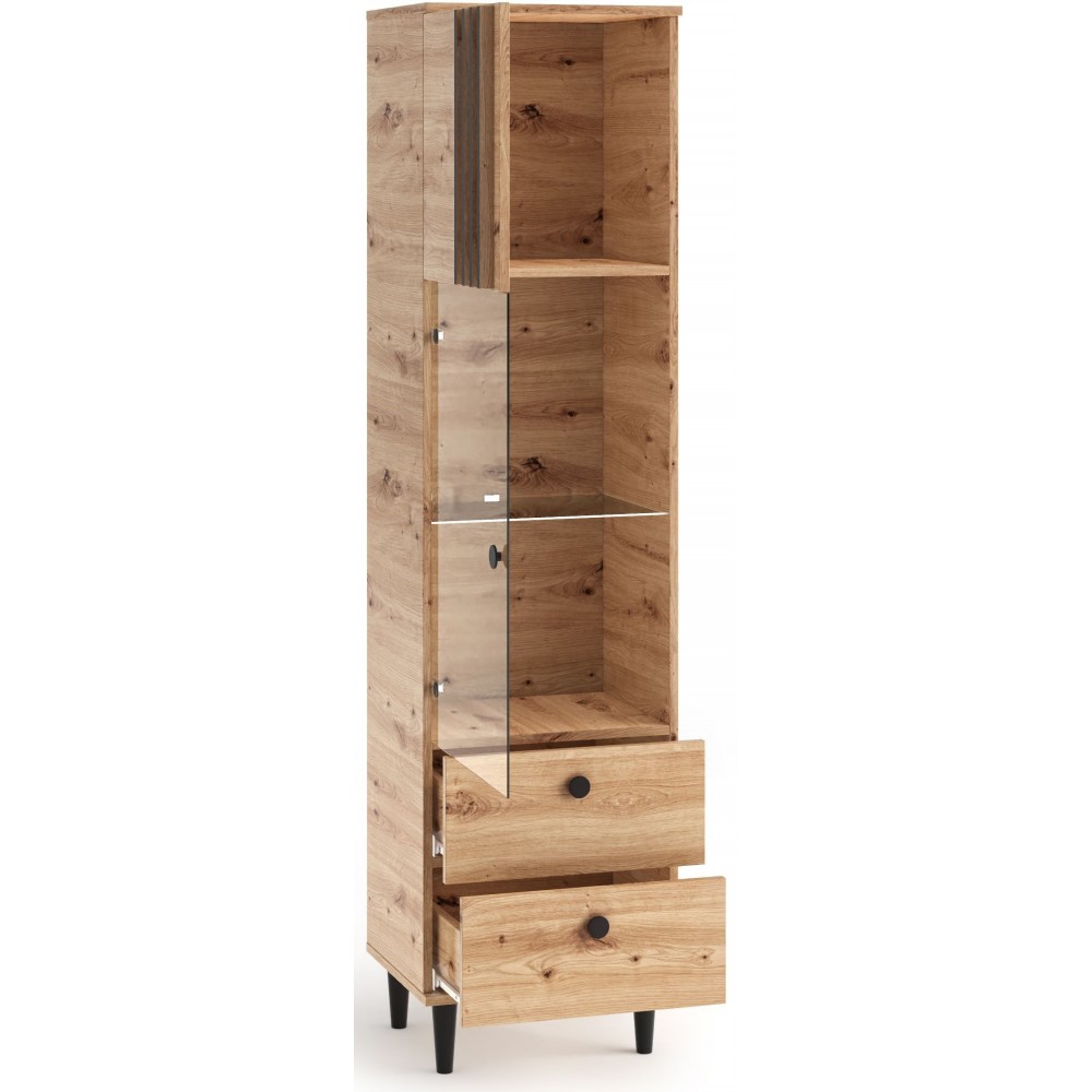 Βιτρίνα ψηλή Cafto 50x40x196