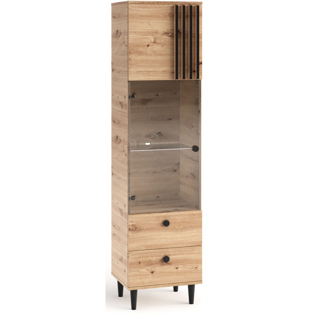 Βιτρίνα ψηλή Cafto 50x40x196