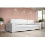 Καναπές - κρεβάτι Lester Plus Eco LTHR Τριθέσιος-Leuko