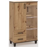 Βιτρίνα χαμηλή Tomba 80x40x132