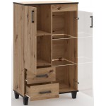 Βιτρίνα χαμηλή Tomba 80x40x132
