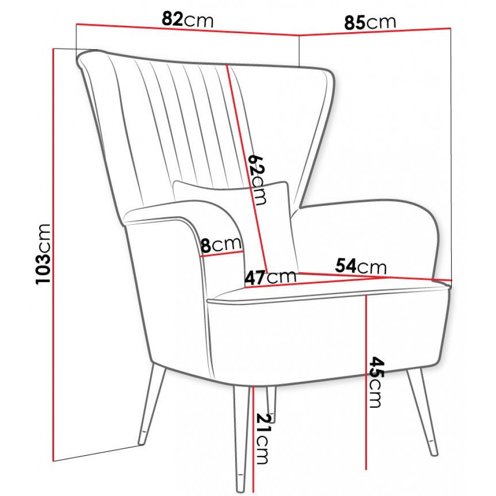 Πολυθρόνα Manidi-Mple