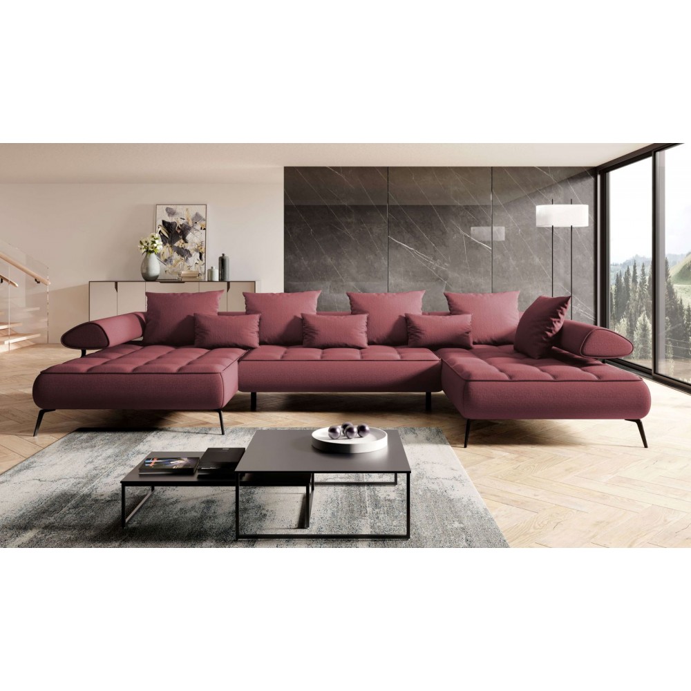 Γωνιακός καναπές Solido XL-Sapio milo-Δεξιά