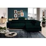 Γωνιακός καναπές Baggy-Prasino-Δεξιά