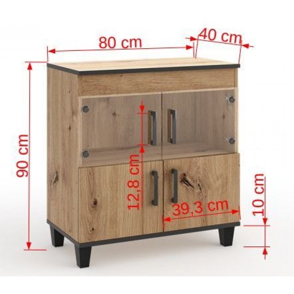 Ντουλάπι Tomba 80x40x90