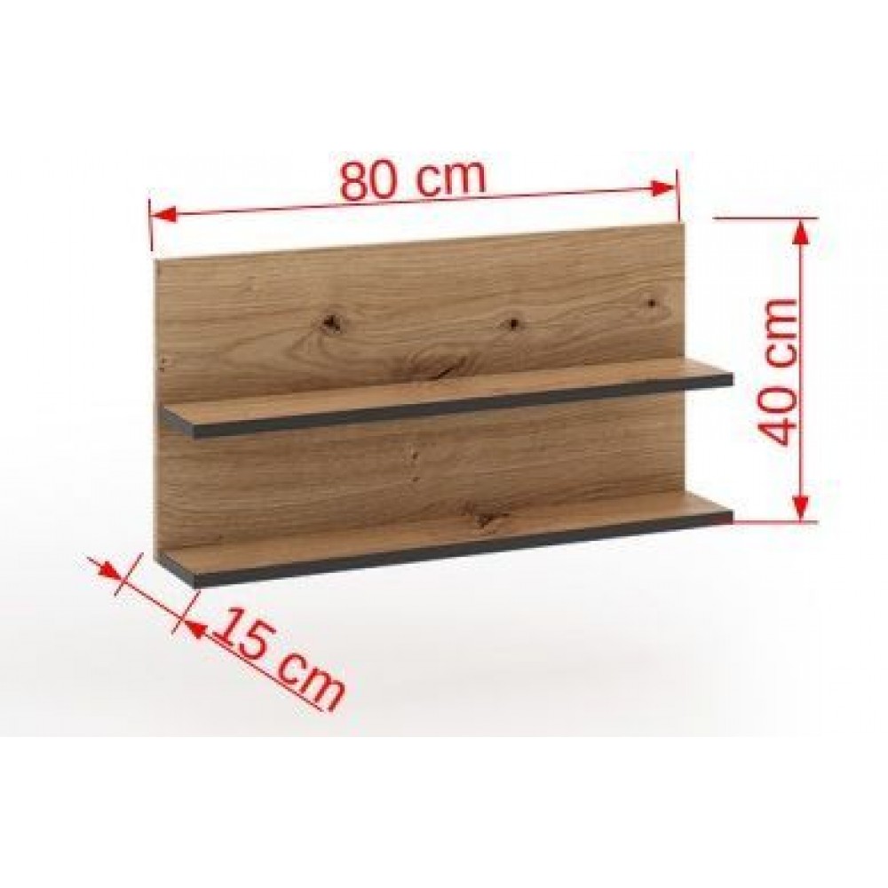Ράφι Tomba 80x15x40