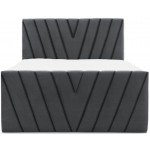 Επενδυμένο κρεβάτι Alba-Gkri Skouro-160 x 200