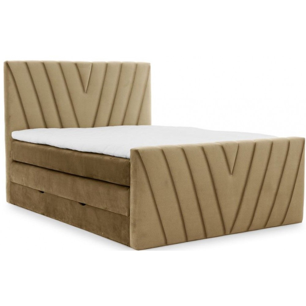 Επενδυμένο κρεβάτι Alba-Kafe-180 x 200