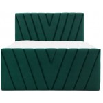 Επενδυμένο κρεβάτι Alba-Prasino-180 x 200