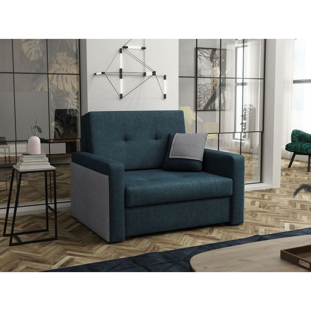 Πολυθρόνα Κρεβάτι Vivia Mel I-Mple skouro - Gkri