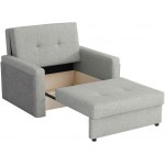 Πολυθρόνα Κρεβάτι Vivia Mel I-Ladi anoixto-Ladi skouro