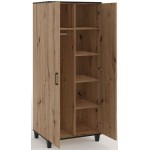 Ντουλάπα Tomba με καθρέπτη 80x56x193