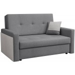 Καναπές Κρεβάτι Vivia Mel II-Gkri skouro - Gkri anoixto