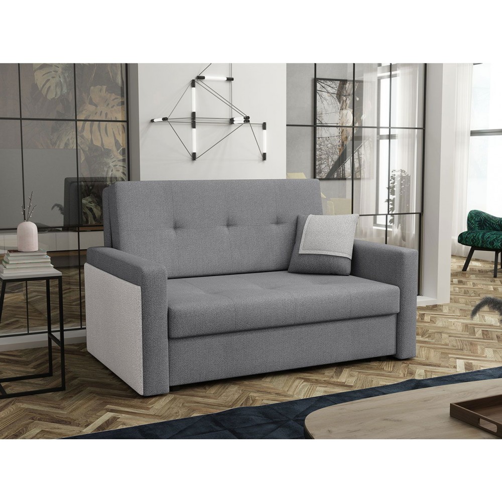 Καναπές Κρεβάτι Vivia Mel II-Gkri skouro - Gkri anoixto