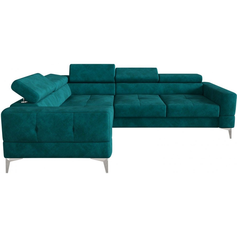 Γωνιακός Καναπές Soreko-Αριστερή-Petrol