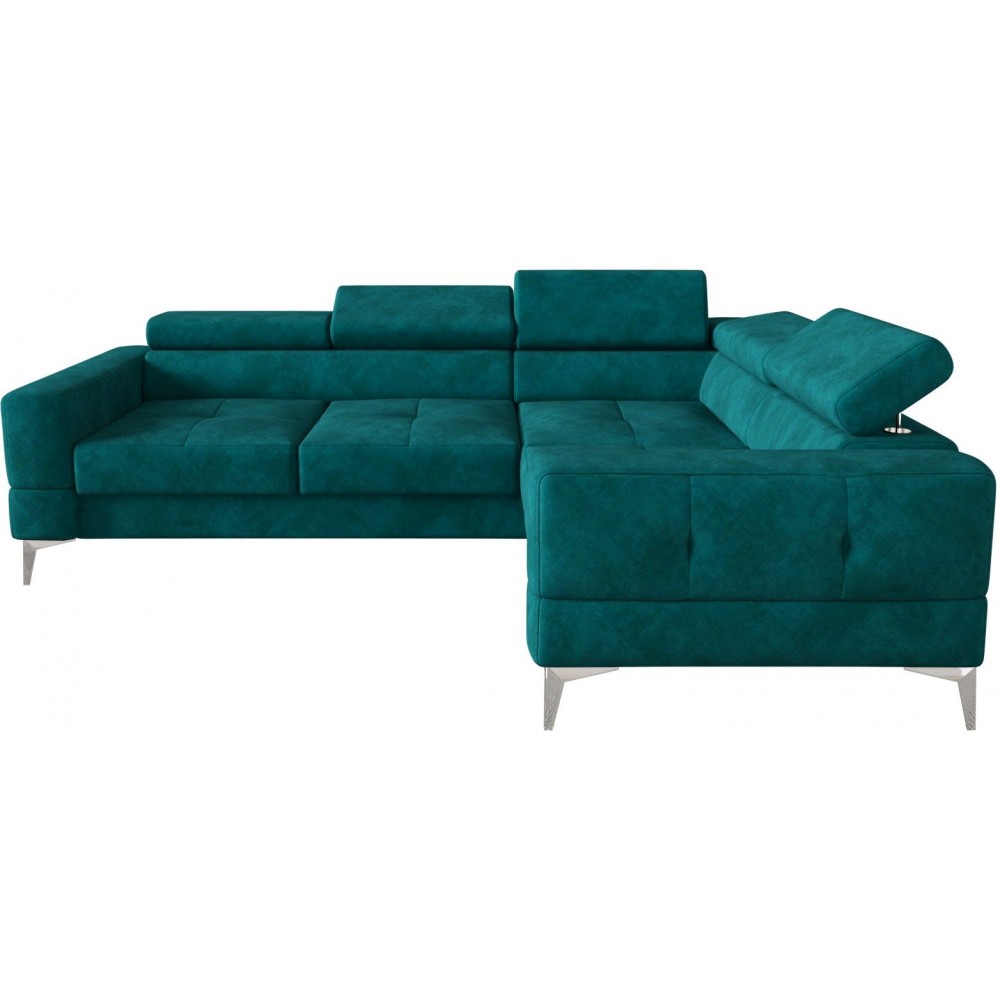 Γωνιακός Καναπές Soreko-Δεξιά-Petrol