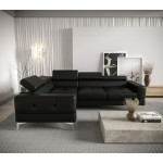 Γωνιακός καναπές Soreko Eco LTHR-Mauro-Αριστερή