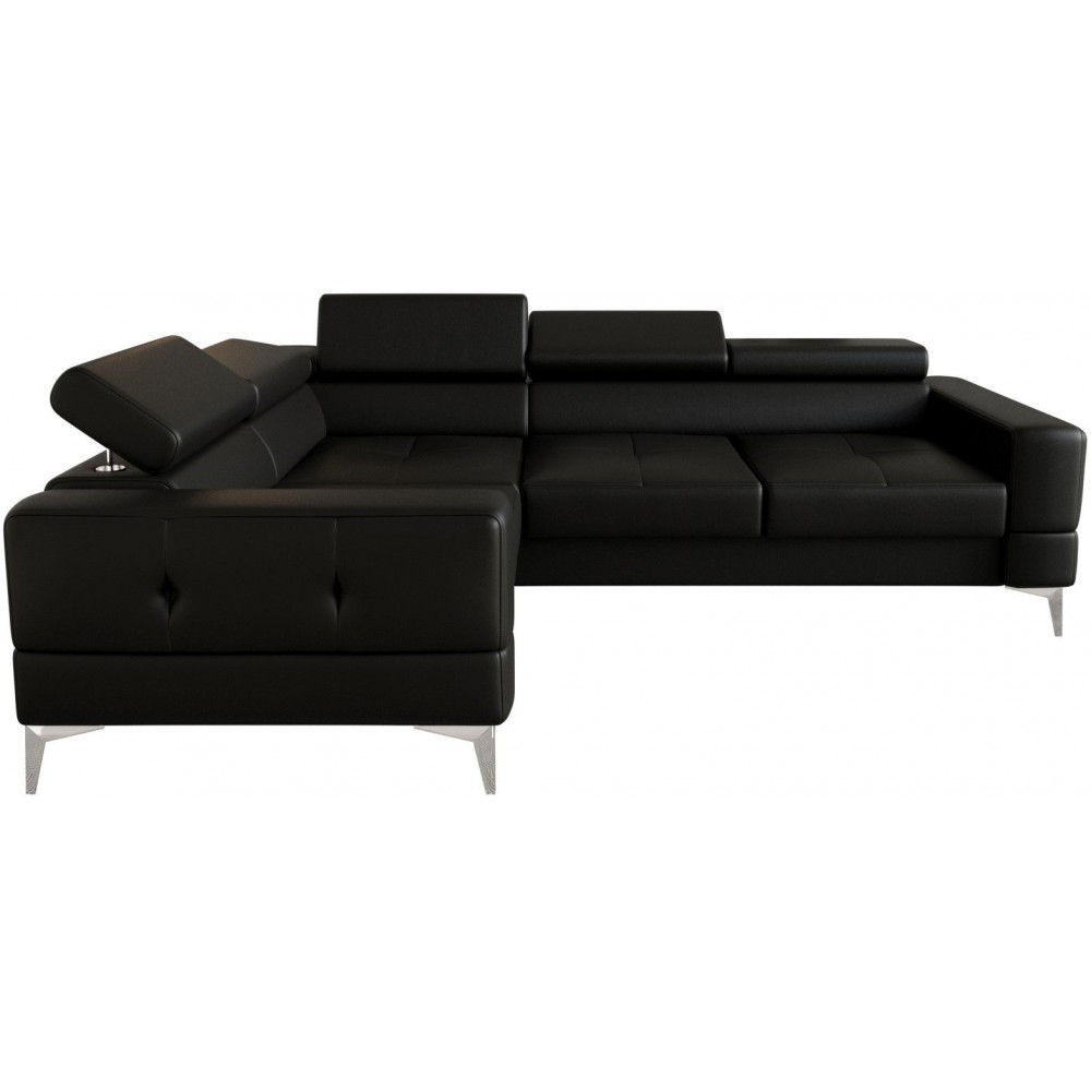 Γωνιακός καναπές Soreko Eco LTHR-Mauro-Αριστερή