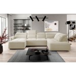 Γωνιακός καναπές Morello XL-Ekrou-Δεξιά