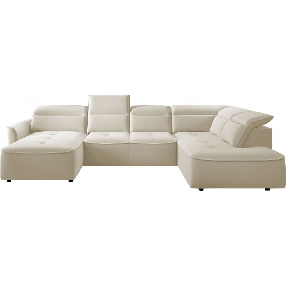 Γωνιακός καναπές Morello XL-Ekrou-Δεξιά