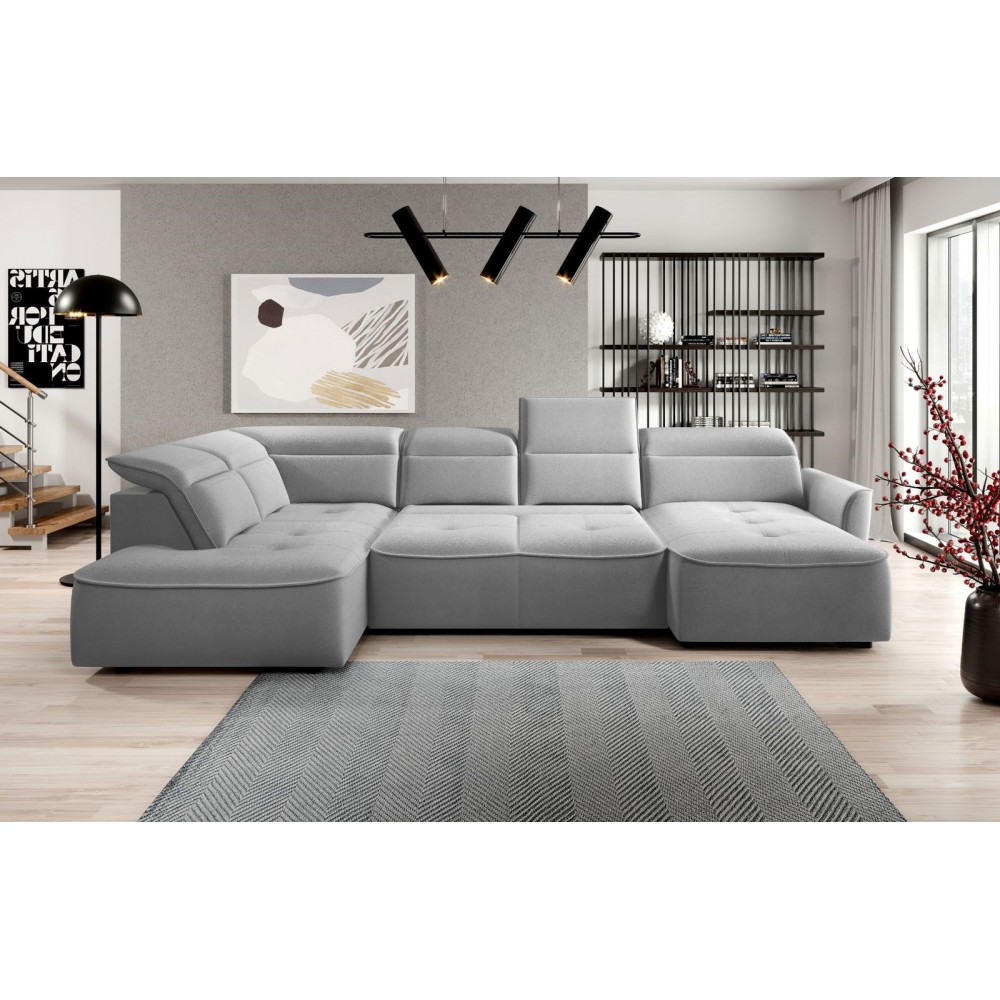 Γωνιακός καναπές Morello XL-Gkri-Αριστερή