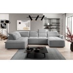 Γωνιακός καναπές Morello XL-Gkri-Αριστερή