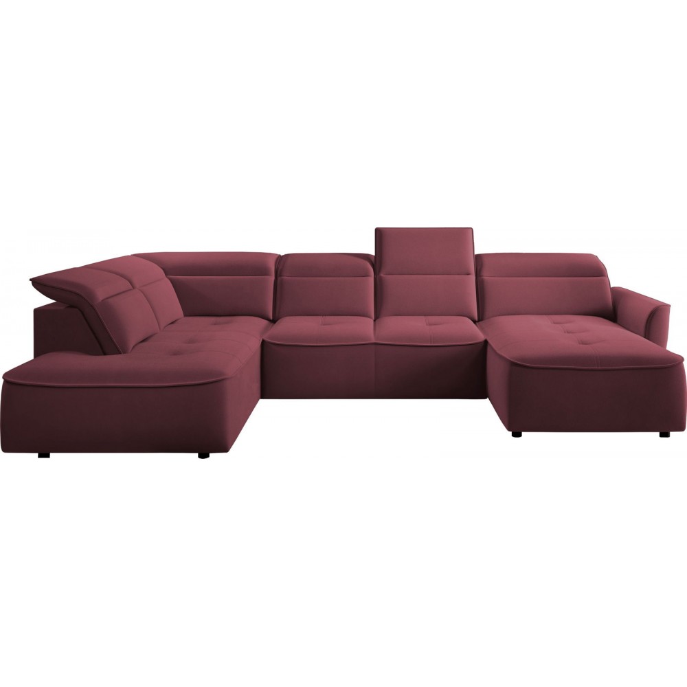 Γωνιακός καναπές Morello XL-Magenta-Αριστερή