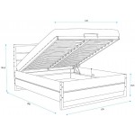 Κρεβάτι Mateo-120 x 200 126x206x105.5