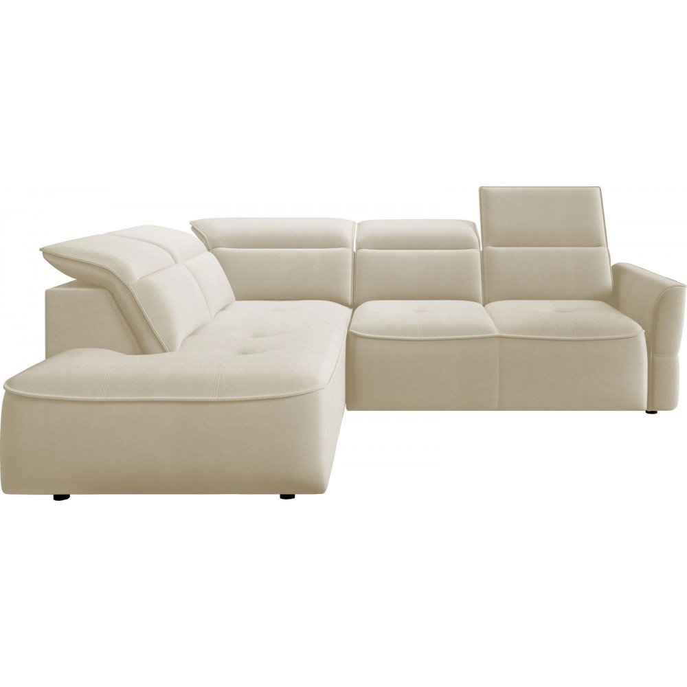 Γωνιακός καναπές Morello L-Ekrou-Αριστερή