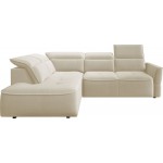 Γωνιακός καναπές Morello L-Ekrou-Αριστερή