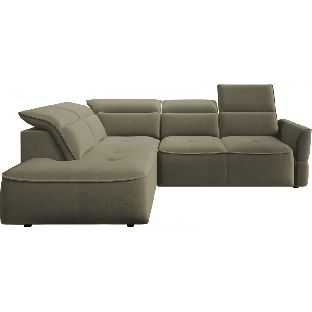 Γωνιακός καναπές Morello L-Xaki-Αριστερή