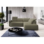 Γωνιακός καναπές Morello L-Xaki-Δεξιά