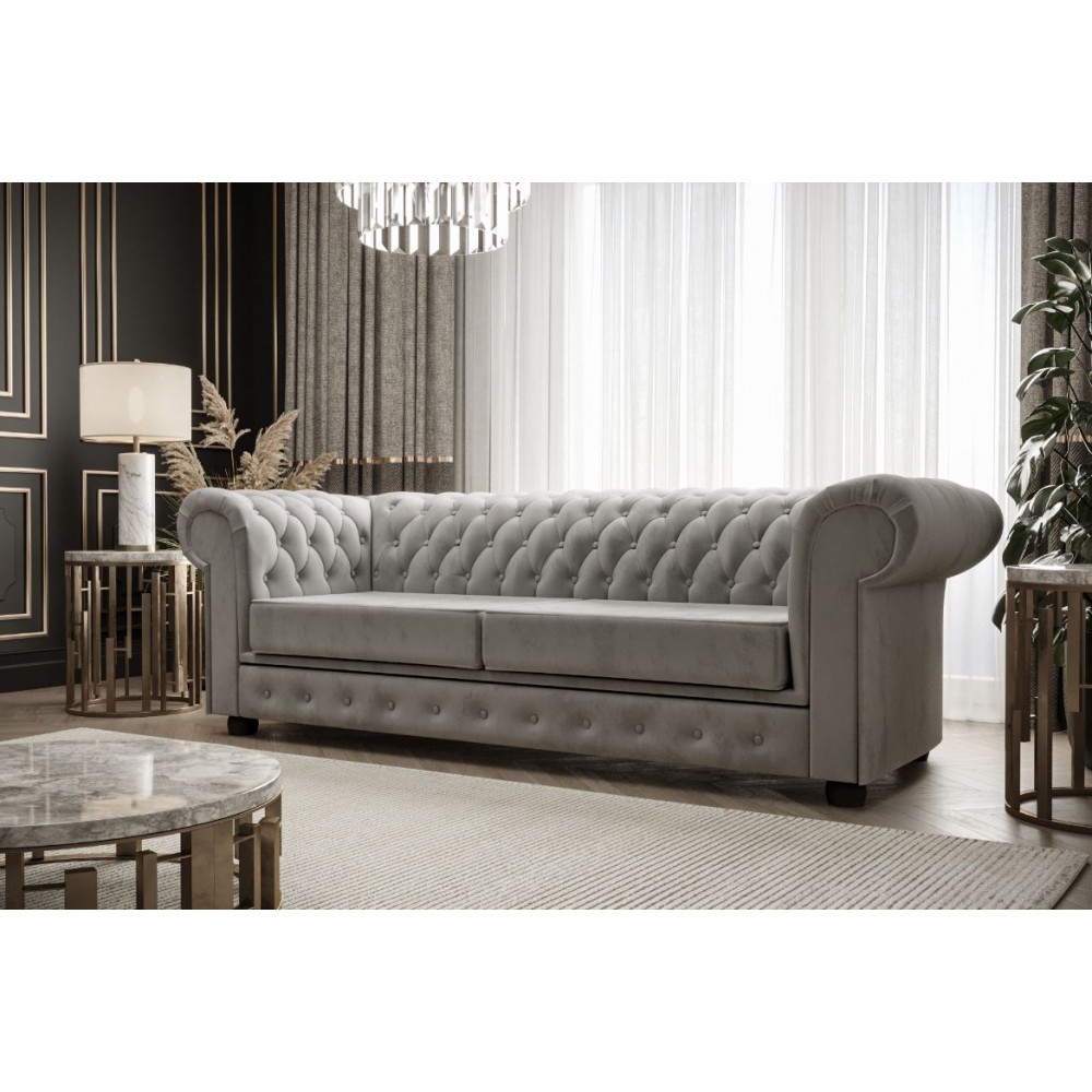 Καναπές - Κρεβάτι Country Max-Gkri-Χωρίς κρεβάτι 220x95x72