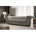 Καναπές - Κρεβάτι Country Max-Gkri-Χωρίς κρεβάτι 220x95x72