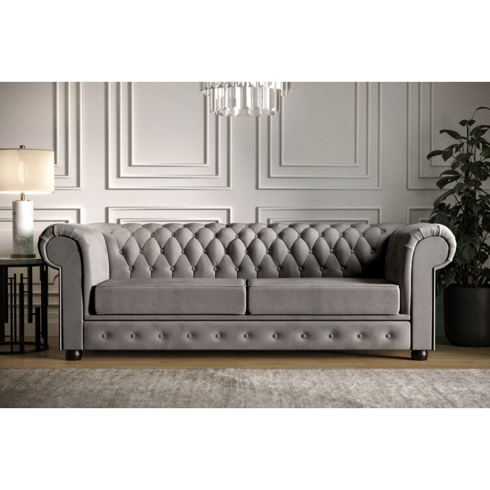 Καναπές - Κρεβάτι Country Max-Gkri-Χωρίς κρεβάτι 220x95x72