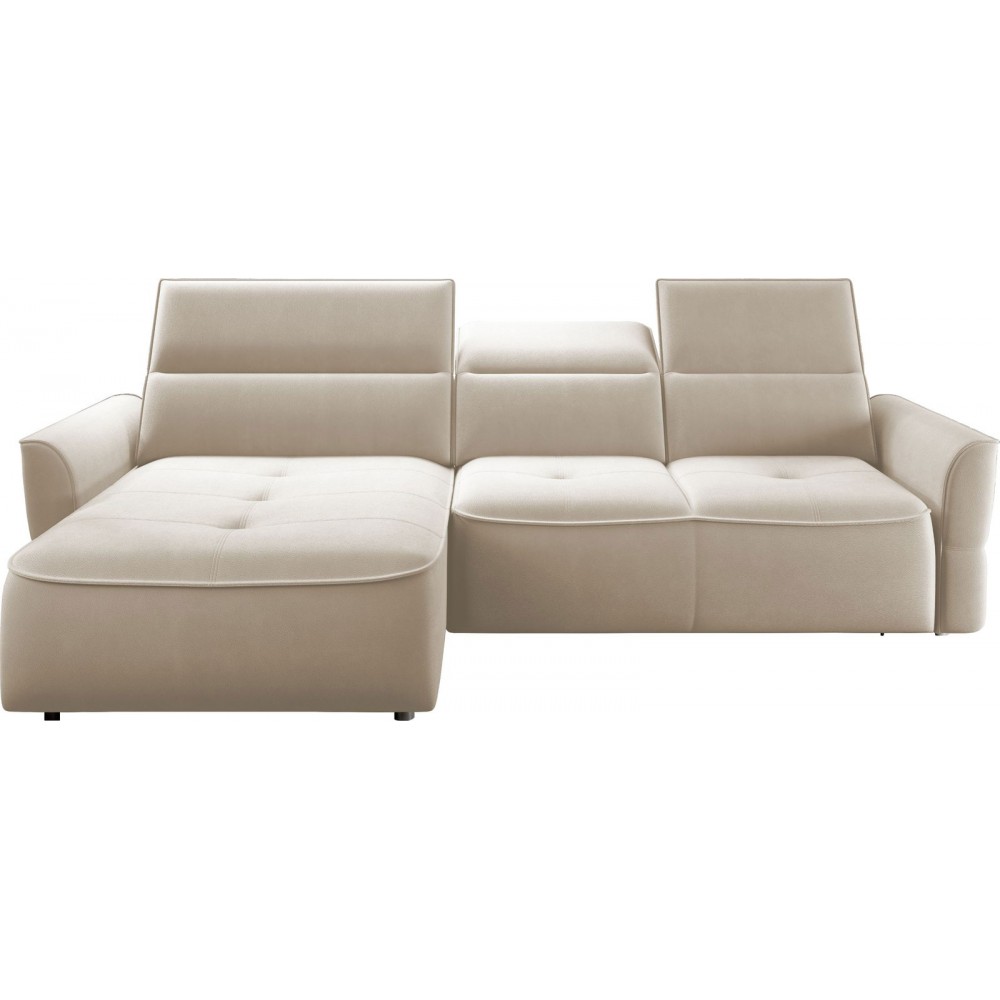 Γωνιακός καναπές Morello Mini-Ekrou-Αριστερή