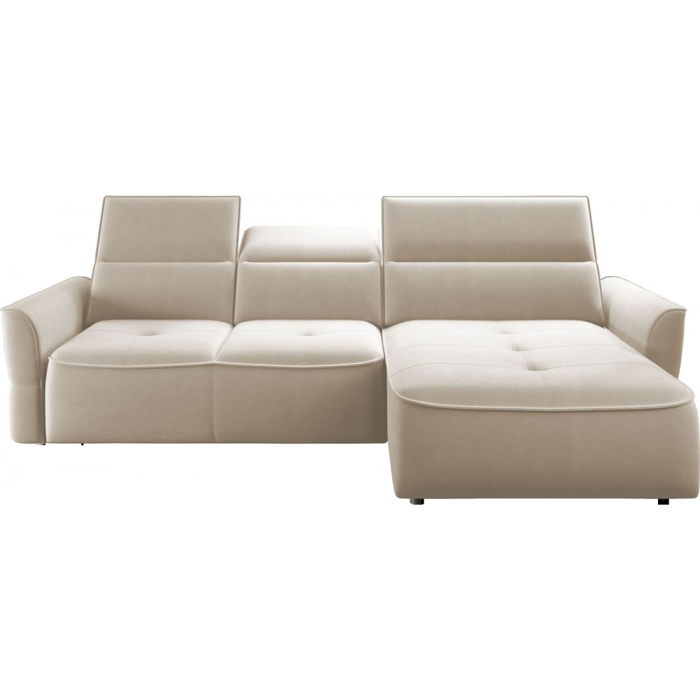 Γωνιακός καναπές Morello Mini-Ekrou-Δεξιά