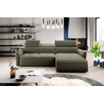 Γωνιακός καναπές Morello Mini-Xaki-Δεξιά