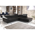 Γωνιακός καναπές Soreko Plus Eco LTHR-Mauro-Δεξιά