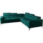 Γωνιακός καναπές Soreko Max-Prasino-Αριστερή