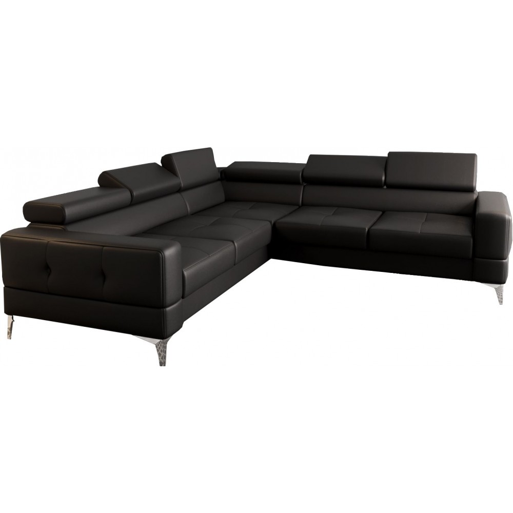 Γωνιακός καναπές Soreko Max Eco LTHR-Mauro-Δεξιά