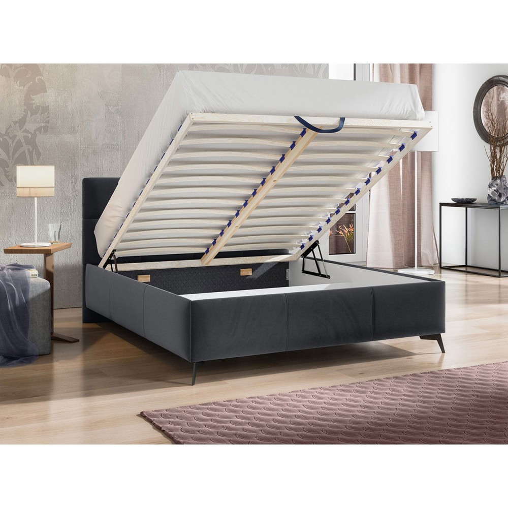 Κρεβάτι Genua-Gkri Skouro-180 x 200 εκ.