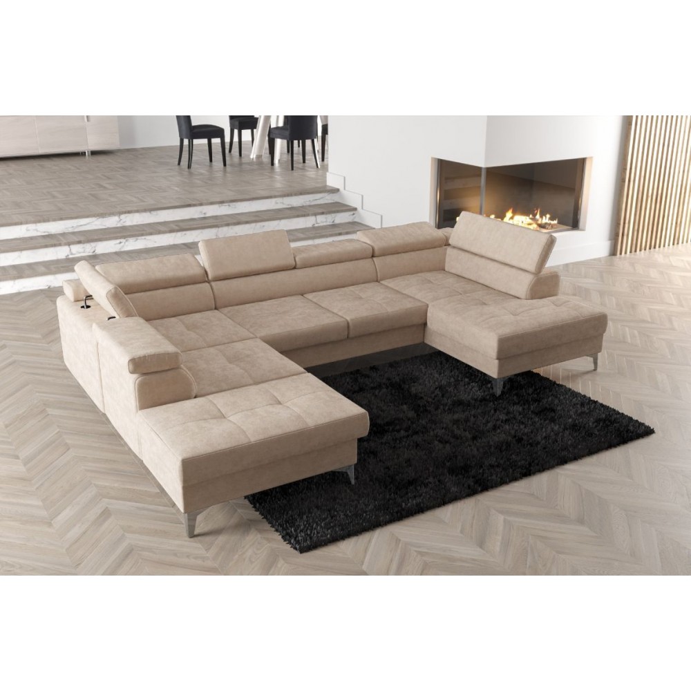 Γωνιακός καναπές Soreko Max II-Mpez-Αριστερή