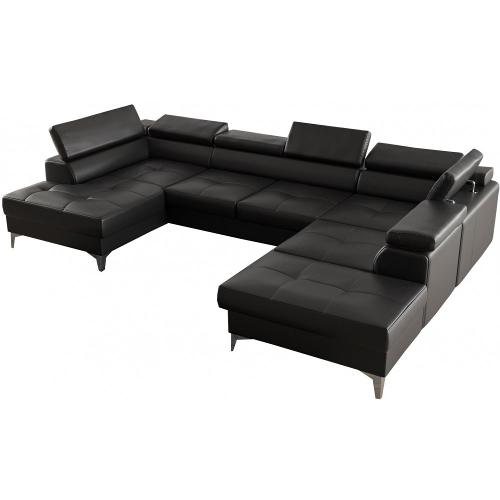 Γωνιακός καναπές Soreko Max II LTHR-Mauro-Δεξιά