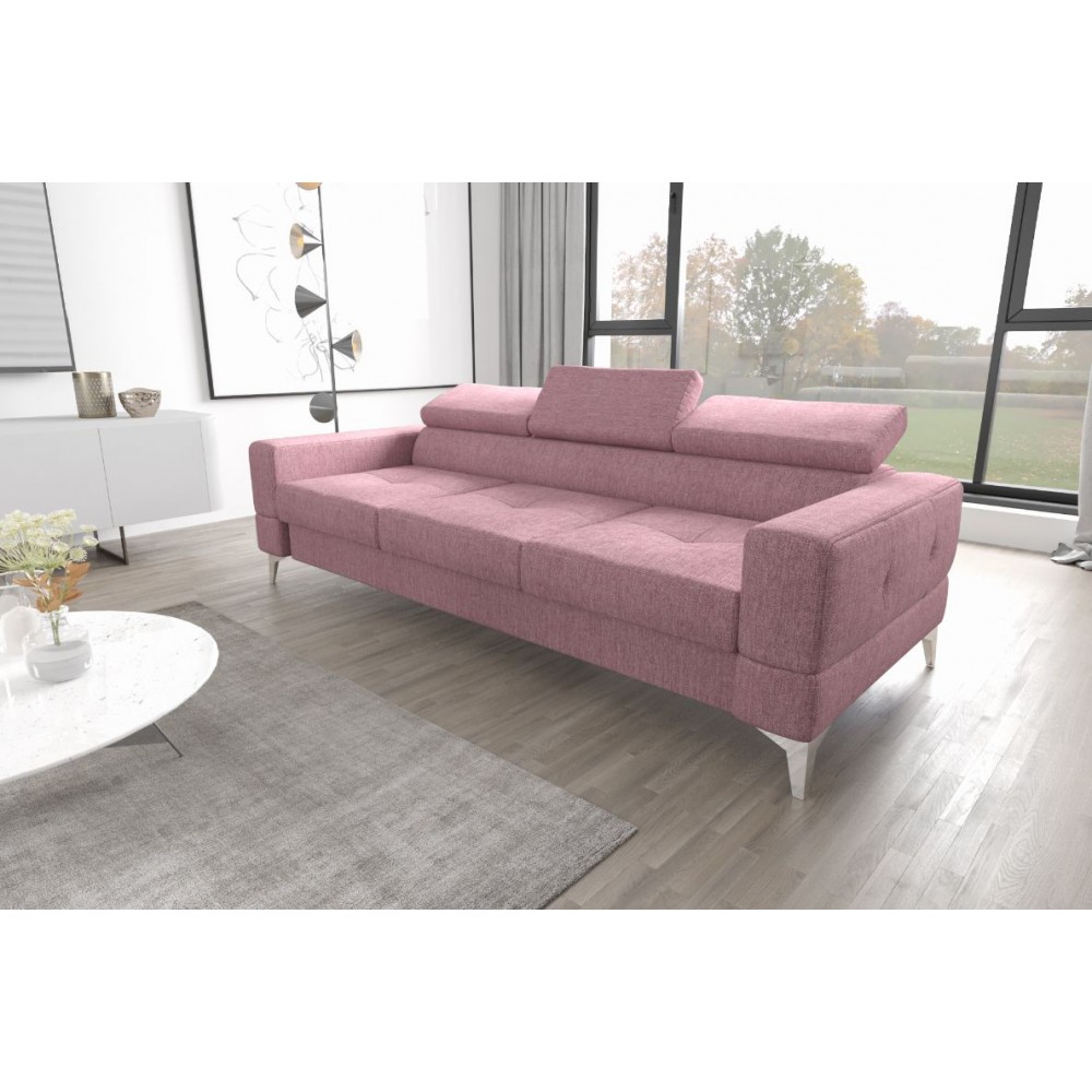 Καναπές Vini τριθέσιος-Roz