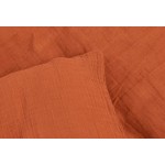 Σετ παπλωματοθήκη - μαξιλαροθήκη Deus-Kokkino