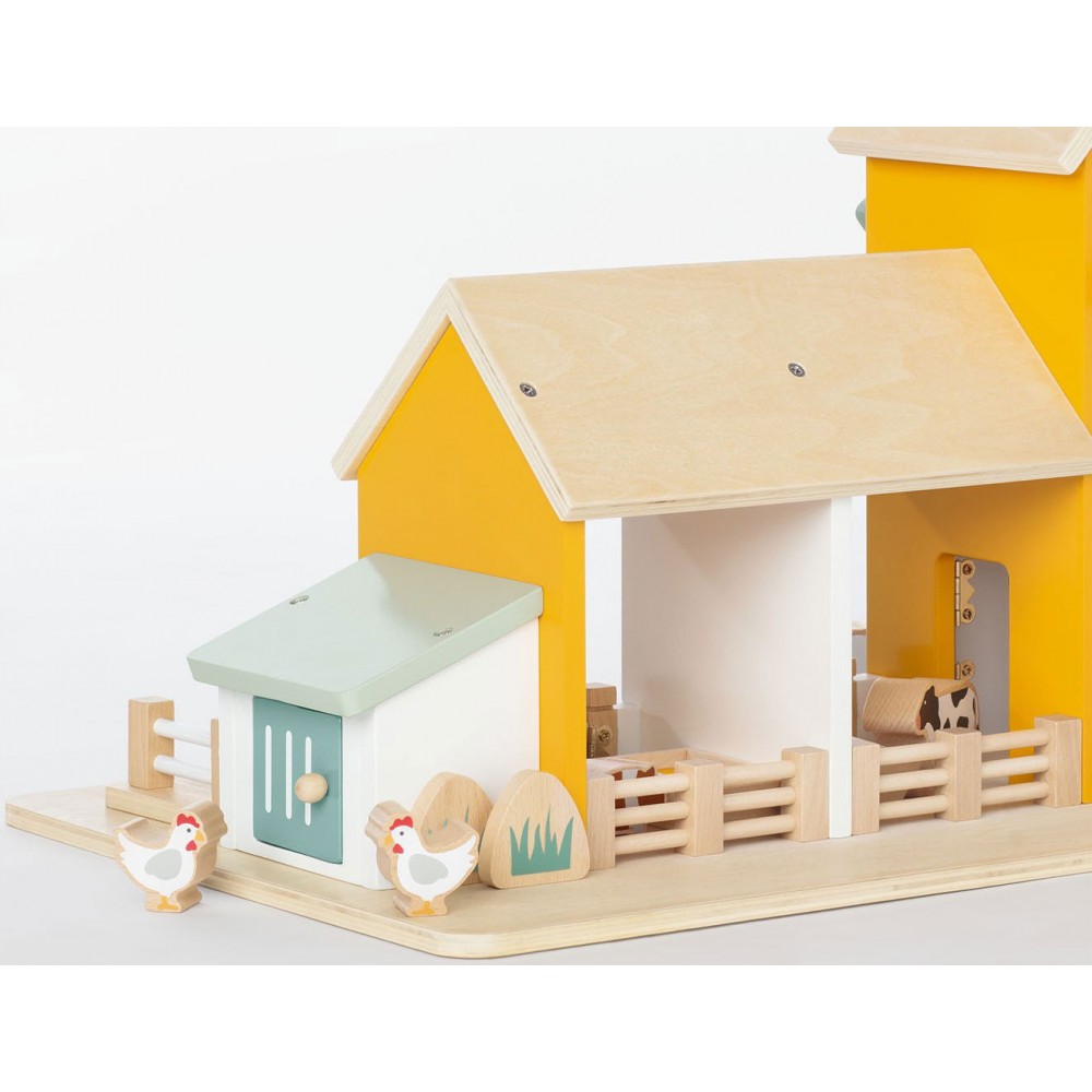Κουκλόσπιτο Φάρμα Henri με αξεσουάρ