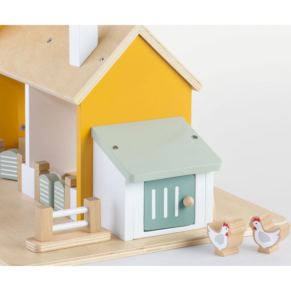 Κουκλόσπιτο Φάρμα Henri με αξεσουάρ