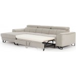 Γωνιακός καναπές Astiria-Ekrou-Mauro-Αριστερή