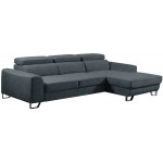 Γωνιακός καναπές Astiria-Anthraki-Lefko-Δεξιά